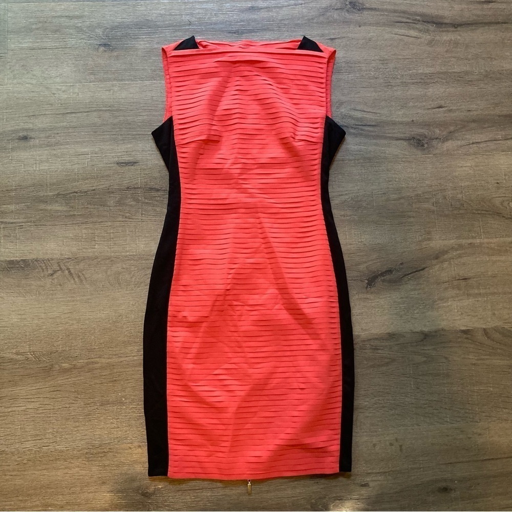 Sportstaff Pink and Black Dress 6 EUC